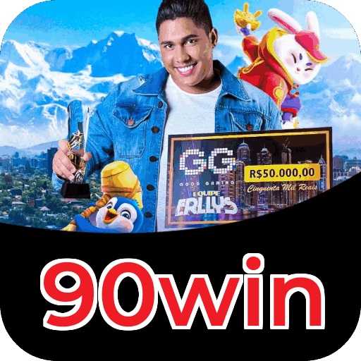 Plataforma 90win mostrando interface moderna, jogos certificados e recursos de segurança licenciados